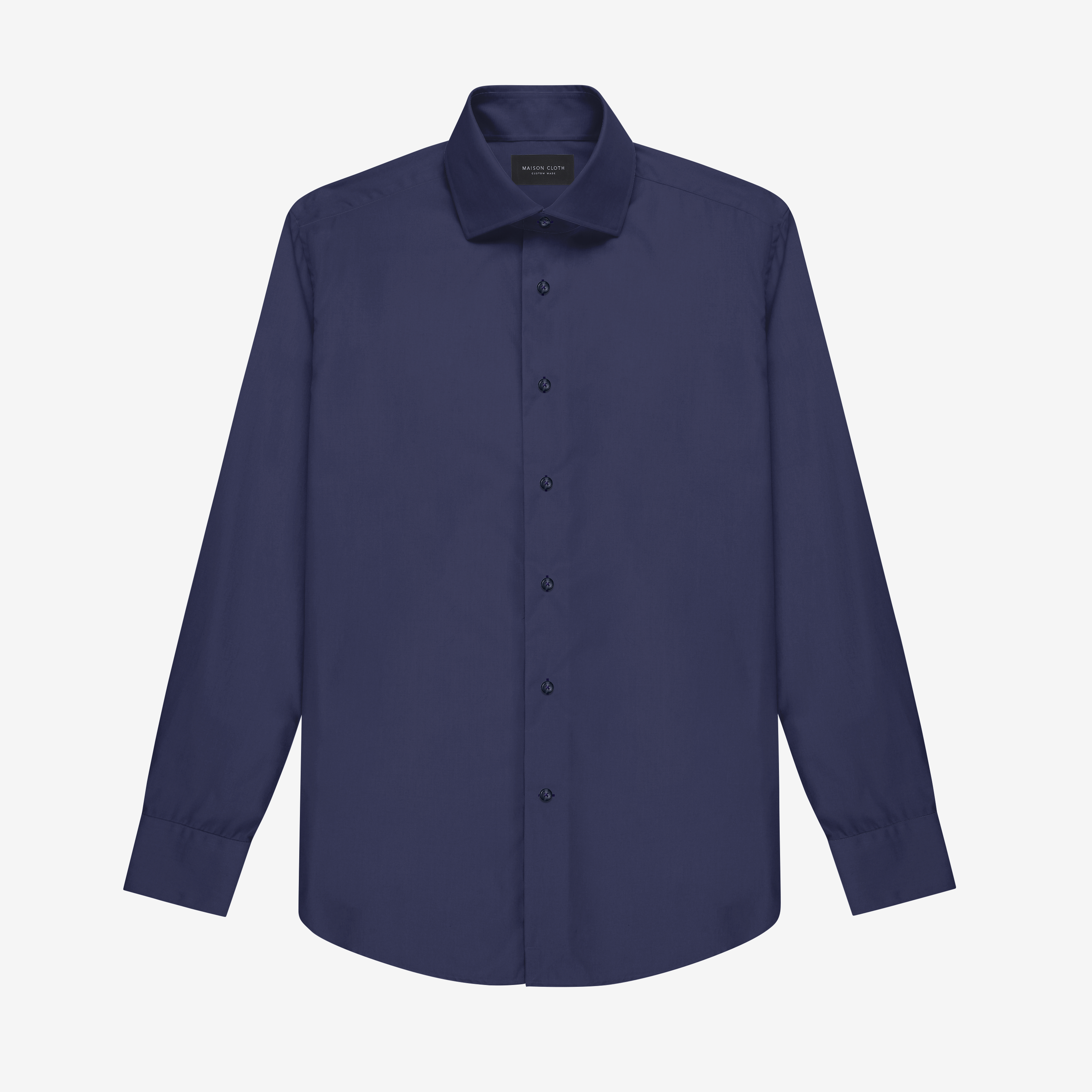 Navy Poplin
